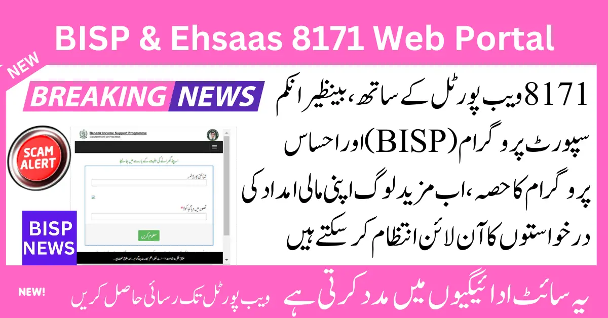 What Should We Do After Using BISP & Ehsaas 8171 Web Portal?