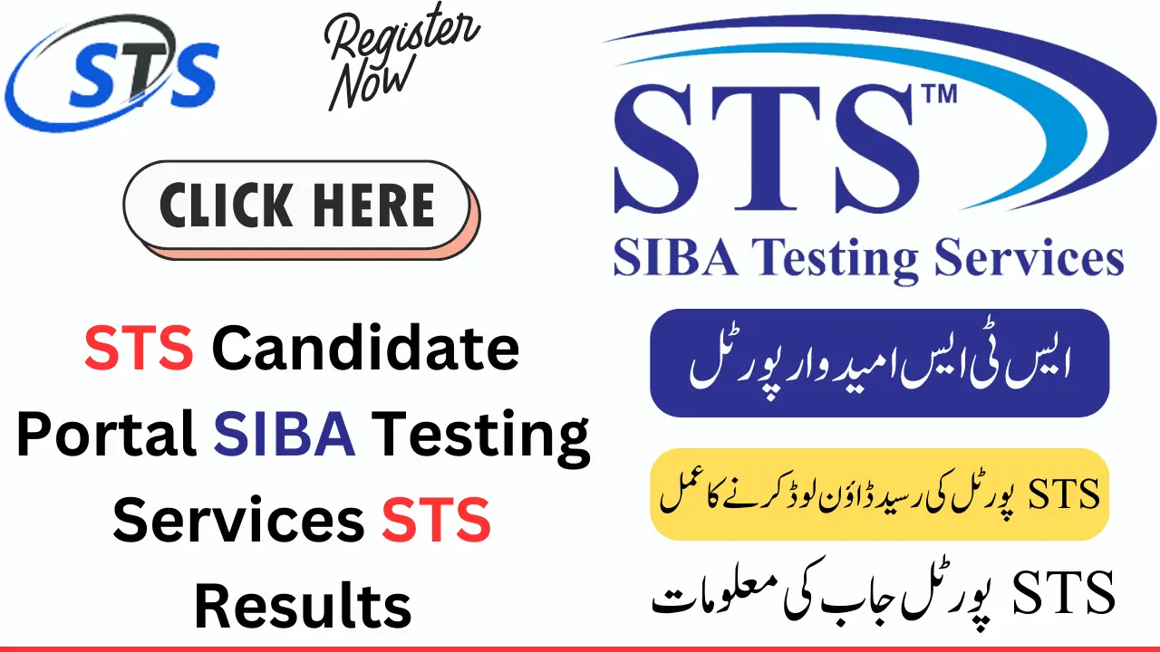 STS Candidate Portal SIBA Testing Services STS Results and Announcements October 2024