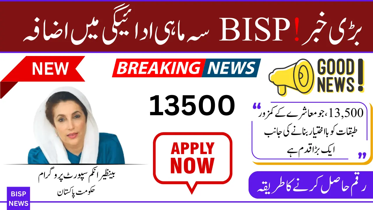 Big News! BISP Quarterly Payment Increase 2025: Everything You Need To Know